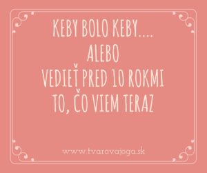 Seriál : Staráme sa o svoju tvár s láskou - 1.diel
