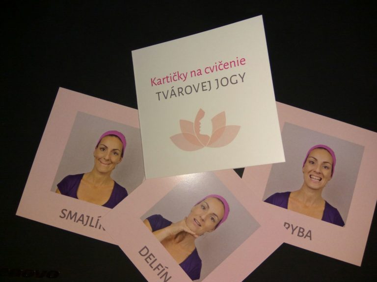 Kartičky na&nbsp;cviky Tvárovej jogy/Tvárovej gymnastiky