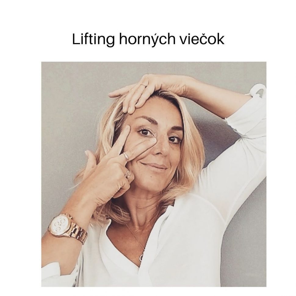 ochabnuté horné viečka